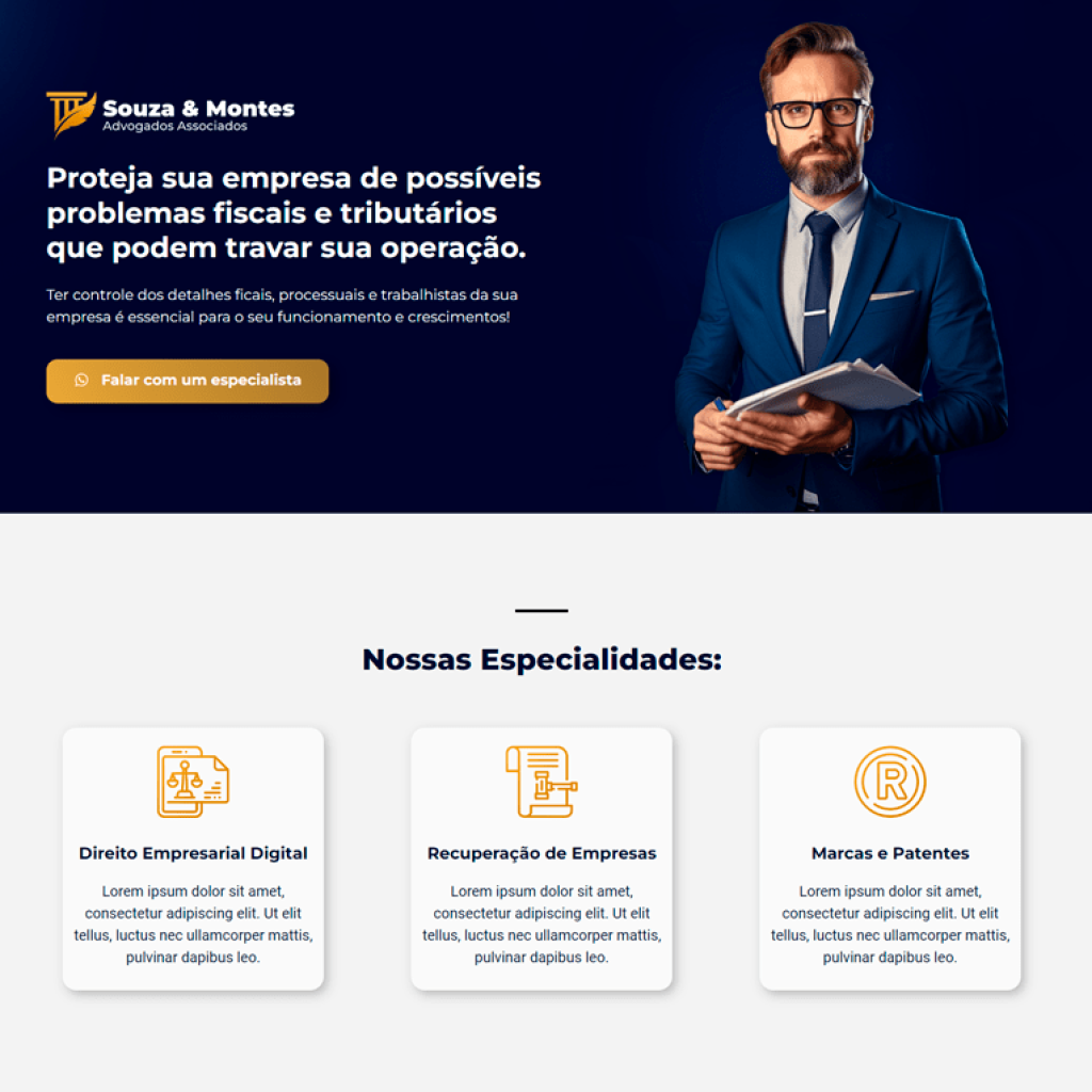 LP Advogado site